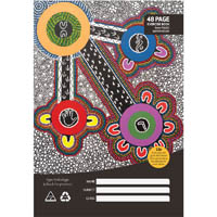 cultural choice exercise book 8mm ruled 70gsm 48 page a4 motif