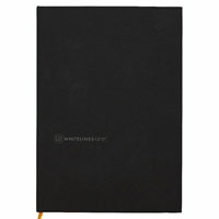 whitelines black ocean notebook 80gsm 160 page a5