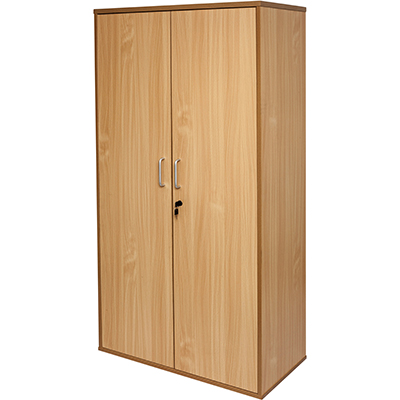 Image for RAPID SPAN CUPBOARD LOCKABLE 900 X 450 X 1800MM BEECH from Clipboard Stationers & Art Supplies