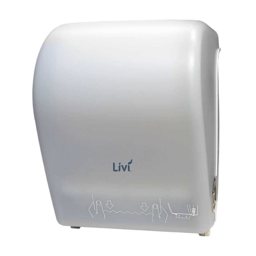 Image for LIVI MAXI AUTO-CUT TOWEL DISPENSER from Office Heaven