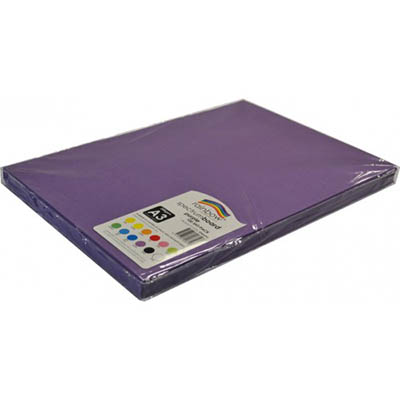 Image for RAINBOW SPECTRUM BOARD 220GSM A3 PURPLE PACK 100 from That Office Place PICTON