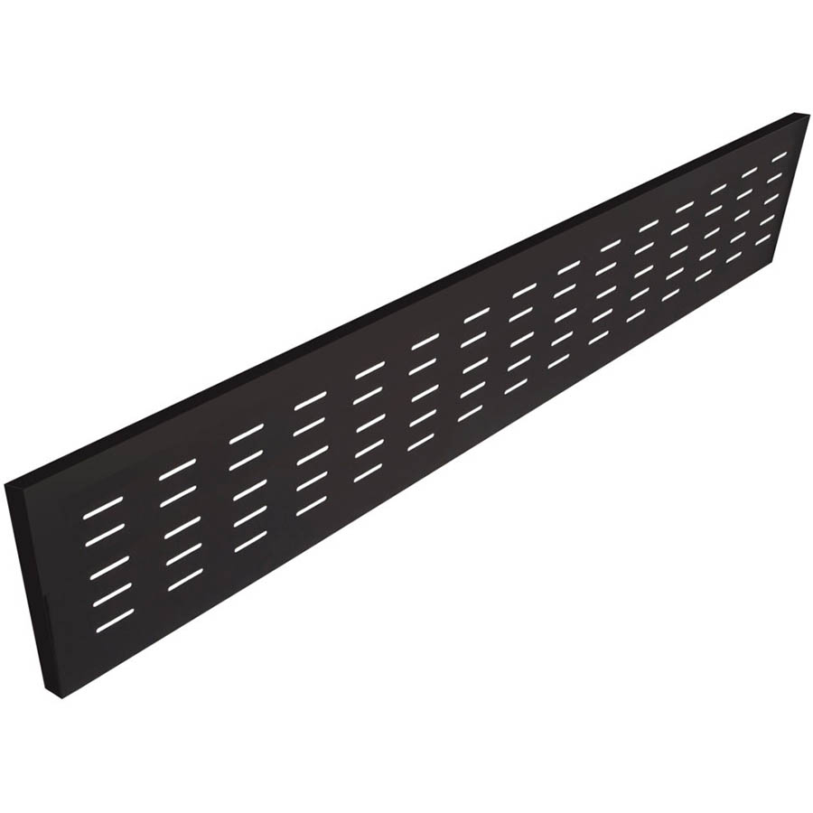 Image for RAPID SPAN METAL MODESTY PANEL 1200MM DESK 957 X 300MM BLACK from Mercury Business Supplies