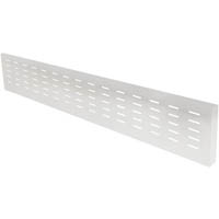rapid span metal modesty panel 1200mm desk 957 x 300mm white