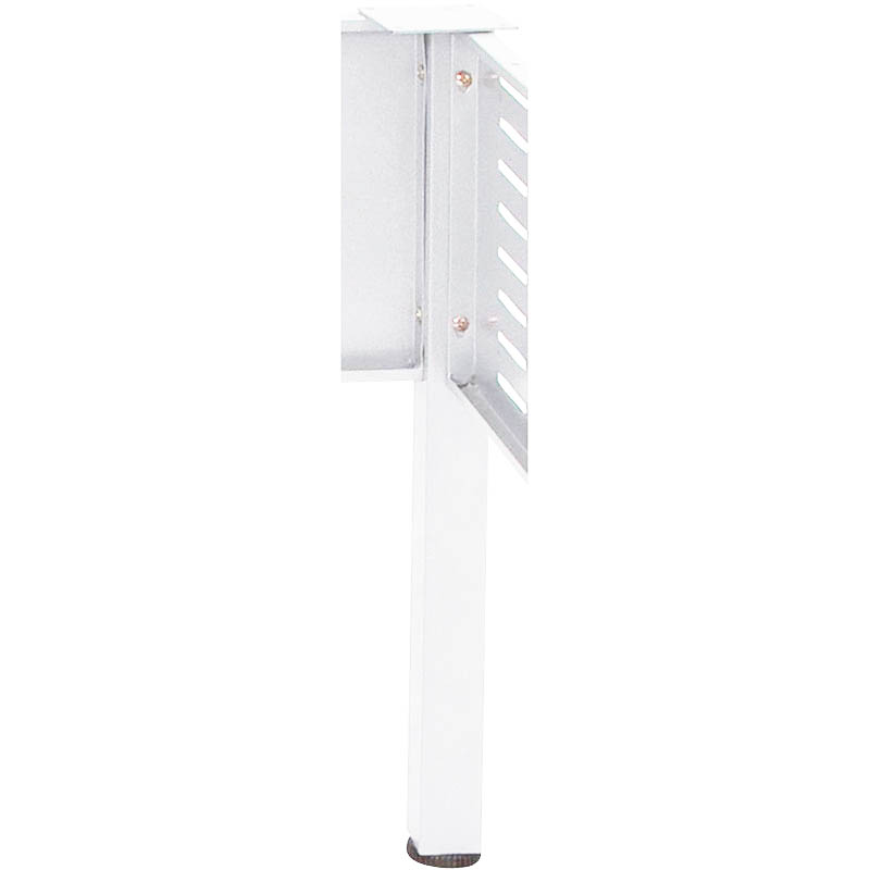 Image for RAPID SPAN CORNER WORKSTATION SQUARE POLE WHITE SATIN from ONET B2C Store