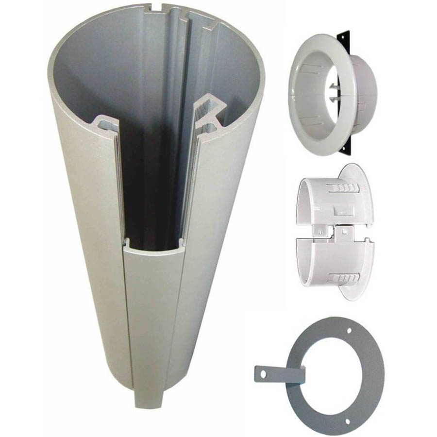 RAPIDLINE DESK TO CEILING POWER POLE KIT 2.8M SILVER |  | 7045703