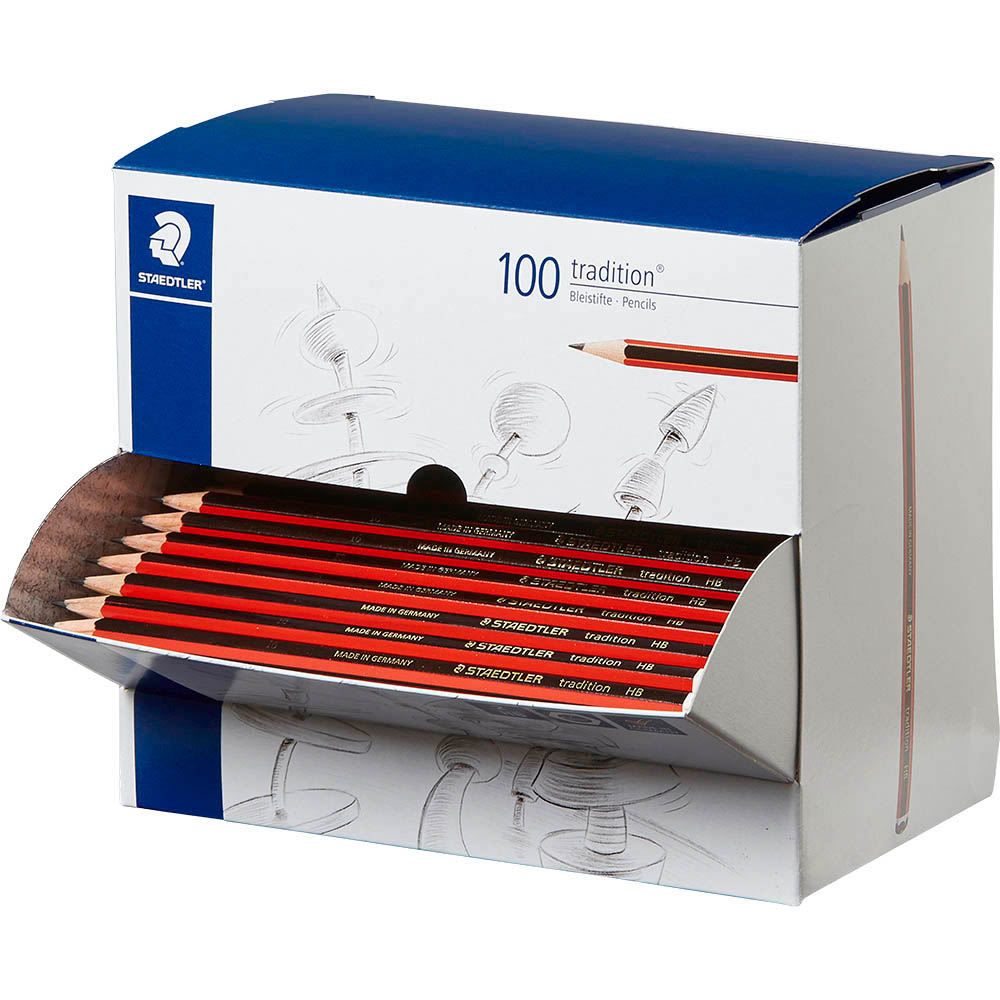 Image for STAEDTLER 110 TRADITION GRAPHITE PENCILS HB DISPENSER BOX 100 from Memo Office and Art