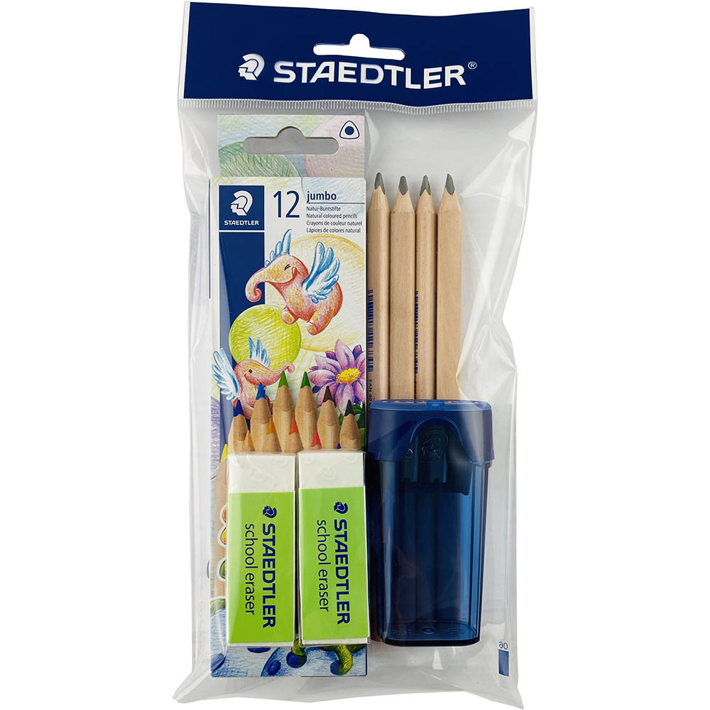 Image for STAEDTLER JUMBO SCHOOL KIT from SNOWS OFFICE SUPPLIES - Brisbane Family Company