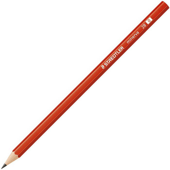 Image for STAEDTLER 130 MINERVA GRAPHITE PENCILS 2B BOX 12 from BusinessWorld Computer & Stationery Warehouse