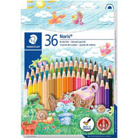 staedtler 144 noris aquarell watercolour pencils assorted pack 36