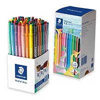 staedtler noris  wax twister crayons cup 72 assorted