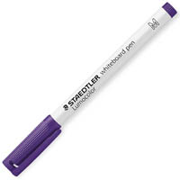 staedtler 301 lumocolor whiteboard pen violet box 10