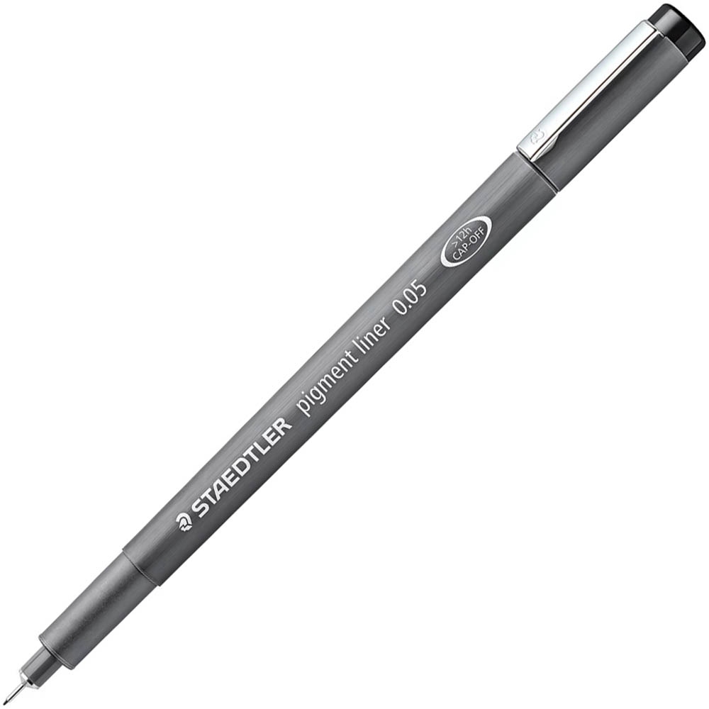 Image for STAEDTLER 308 PIGMENT LINER FINELINER 0.05MM BLACK from That Office Place PICTON
