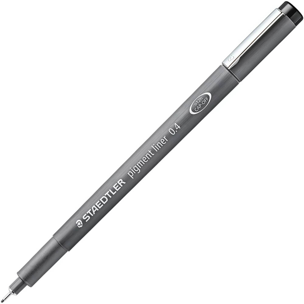 Image for STAEDTLER 308 PIGMENT LINER FINELINER 0.4MM BLACK from That Office Place PICTON