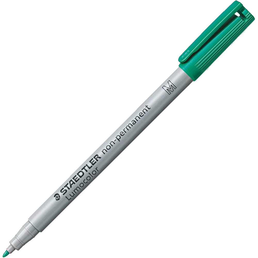 Image for STAEDTLER 315 LUMOCOLOR NON-PERMANENT MARKER BULLET MEDIUM 1.0MM GREEN from That Office Place PICTON