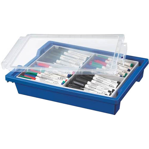 Image for STAEDTLER 341 LUMOCOLOR COMPACT WHITEBOARD MARKER BULLET ASSORTED GRATNELL TRAY 144 from York Stationers