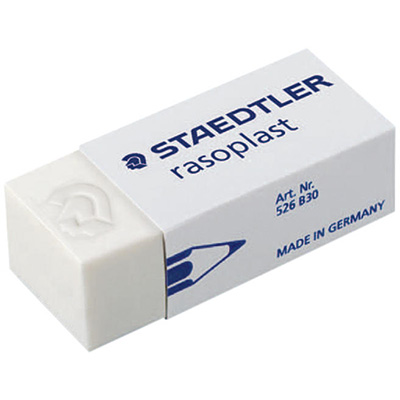 Image for STAEDTLER 526 RASOPLAST PENCIL ERASER MEDIUM from Olympia Office Products