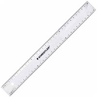 staedtler 562 ruler metric 300mm clear