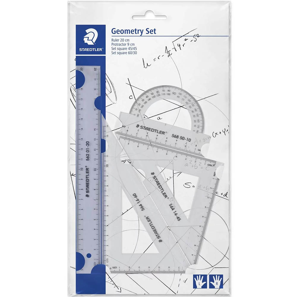 Image for STAEDTLER 569 GEOMETRY SET ASSORTED from Clipboard Stationers & Art Supplies