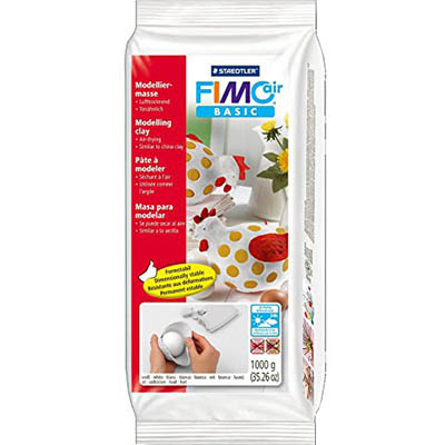 Image for STAEDTLER 810 FIMOAIR BASIC MODELLING CLAY 1KG WHITE from Memo Office and Art