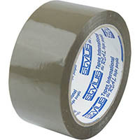 vibac pp30 packaging tape 48mm x 75m brown