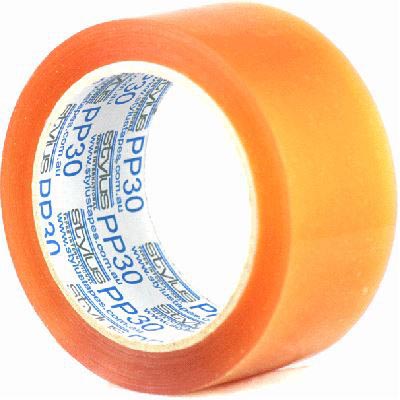 Image for VIBAC PP30 PACKAGING TAPE 36MM X 75M CLEAR from ALLBIZ Office Supplies