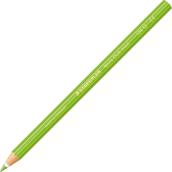 Image for STAEDTLER 126 NORIS CLUB MAXI LEARNER COLOURED PENCILS LIGHT GREEN PACK 12 from Mitronics Corporation
