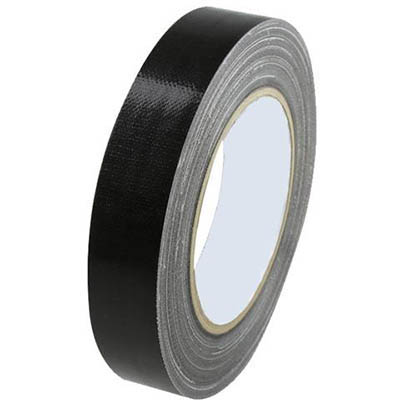 Image for STYLUS 352 CLOTH TAPE 24MM X 25M BLACK from York Stationers
