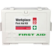 st john plastic wallmount first aid kit