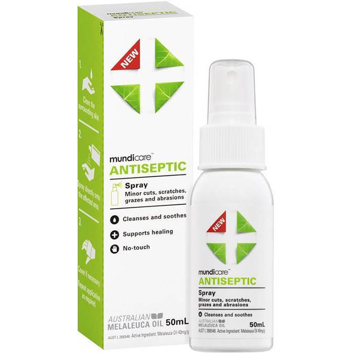 Image for MUNDICARE ANTISEPTIC SPRAY 50ML from That Office Place PICTON