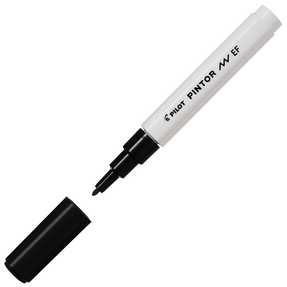 Image for PILOT PINTOR PAINT MARKER BULLET EXTRA FINE 0.7MM BLACK from Challenge Office Supplies