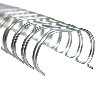 Image for GOLD SOVEREIGN WIRE BINDING COMB 34 LOOP 6MM A4 SILVER BOX 100 from BusinessWorld Computer & Stationery Warehouse