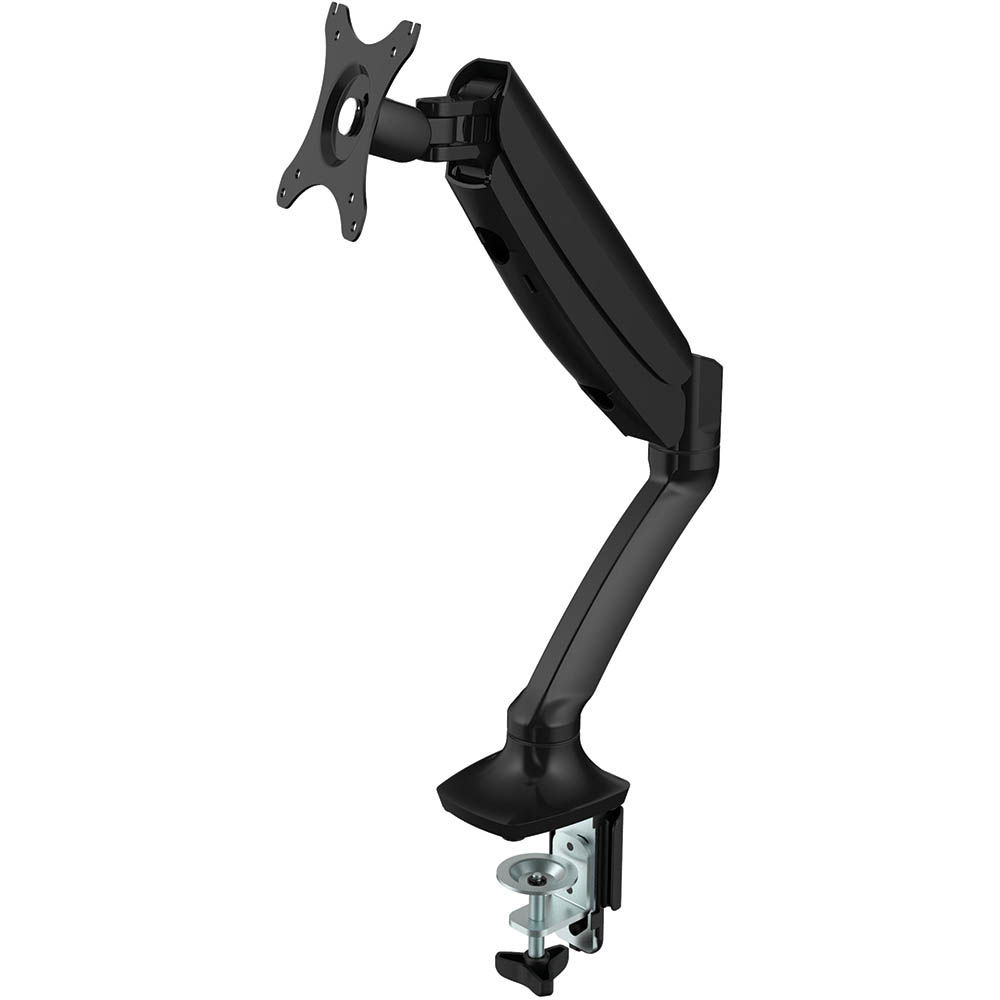 Image for GLADIUS SINGLE MONITOR ARM BLACK from Moe Office Supplies
