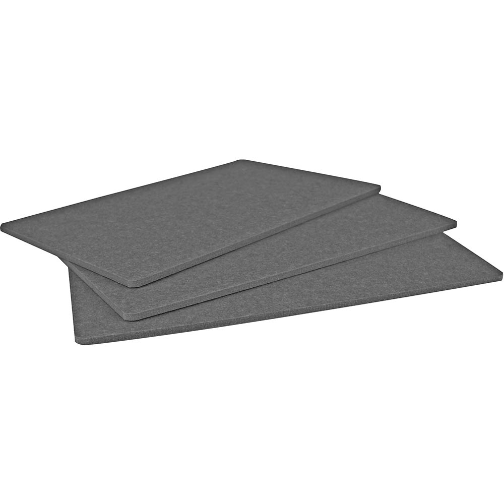 Image for CLEANSCREEN SCREEN 700 X 9 X 350MM CHARCOAL from Prime Office Supplies