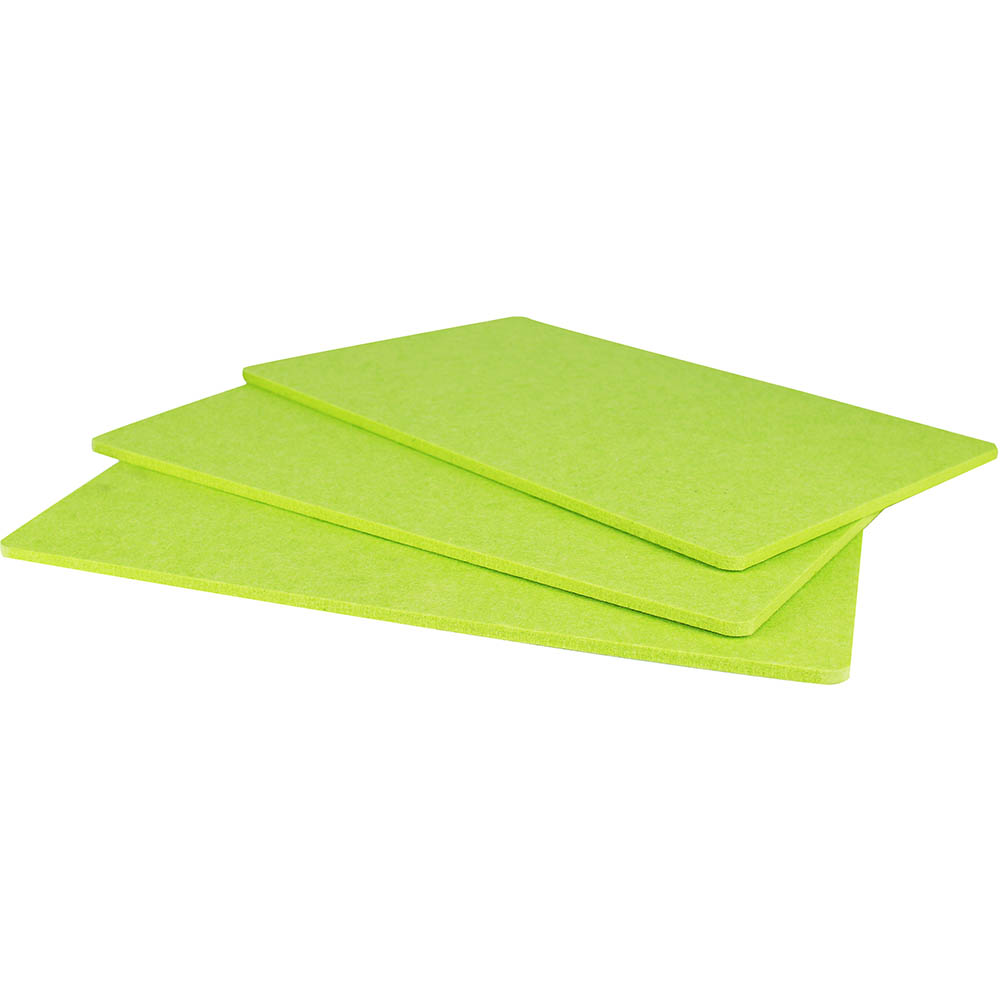 Image for CLEANSCREEN SCREEN 1400 X 9 X 350MM LIME from SNOWS OFFICE SUPPLIES - Brisbane Family Company