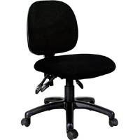 sylex giro chair medium back antimicrobial fabric black