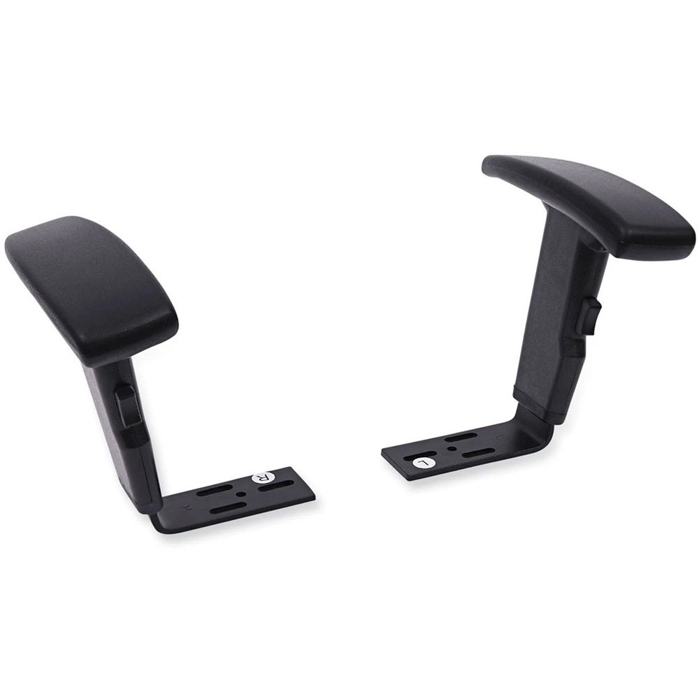 Image for INITIATIVE ADJUSTABLE ARMS TO SUIT TASK CHAIRS BLACK from That Office Place PICTON