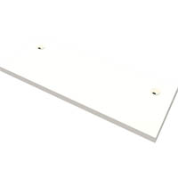 rapidline table top 1100 x 600mm natural white
