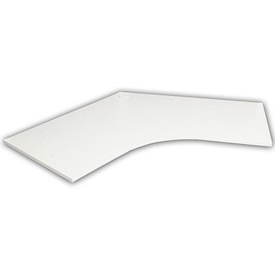 Image for RAPID SCREEN WORK TOP 1200/1200 X 700/700MM NATURAL WHITE from Prime Office Supplies