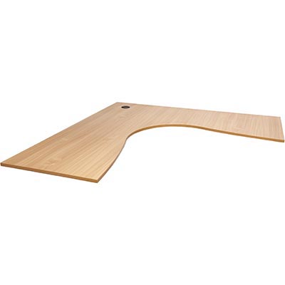 Image for RAPIDLINE CORNER WORK TOP 1800 X 1500 X 700MM BEECH from Prime Office Supplies