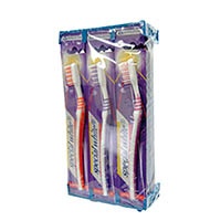 livingstone adult toothbrush medium bristles assorted pack 12