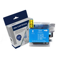compatible brother lc67c ink cartridge cyan