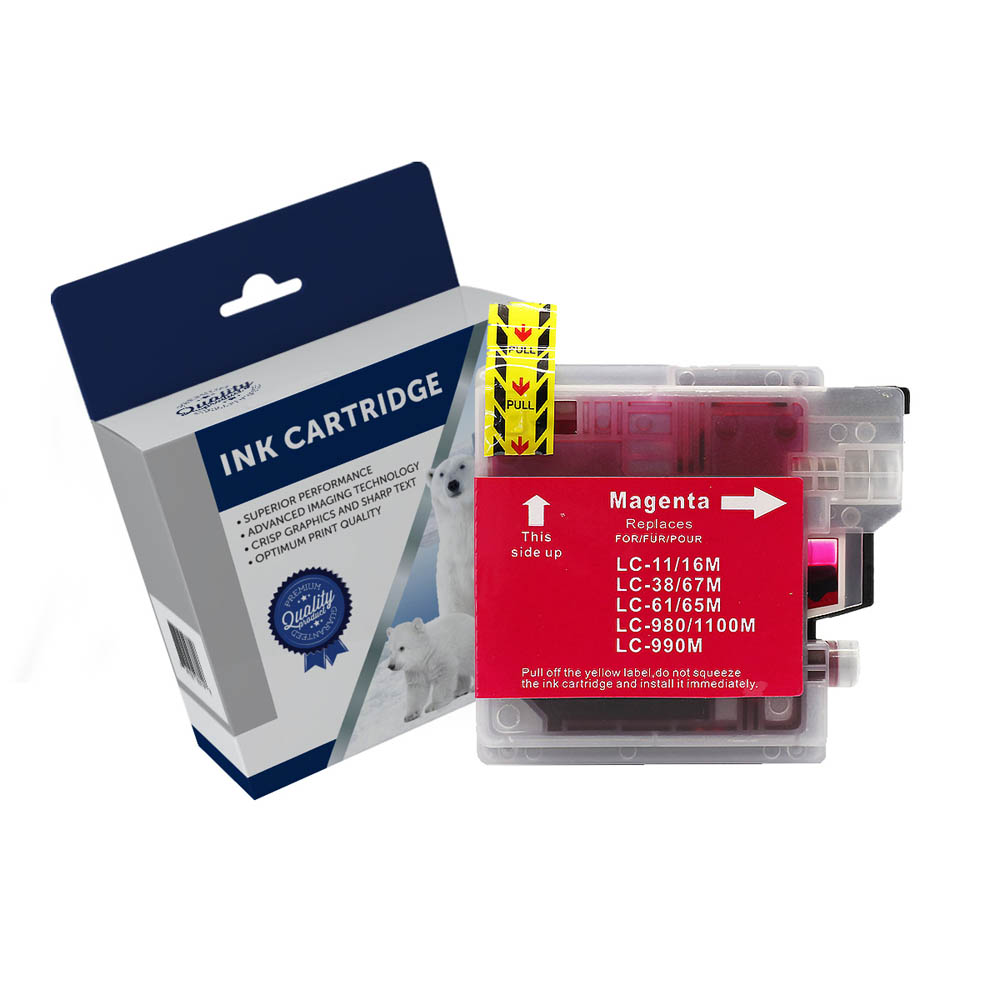 Image for COMPATIBLE BROTHER LC67M INK CARTRIDGE MAGENTA from Mitronics Corporation