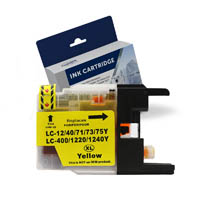 compatible brother lc73y ink cartridge high yield yellow