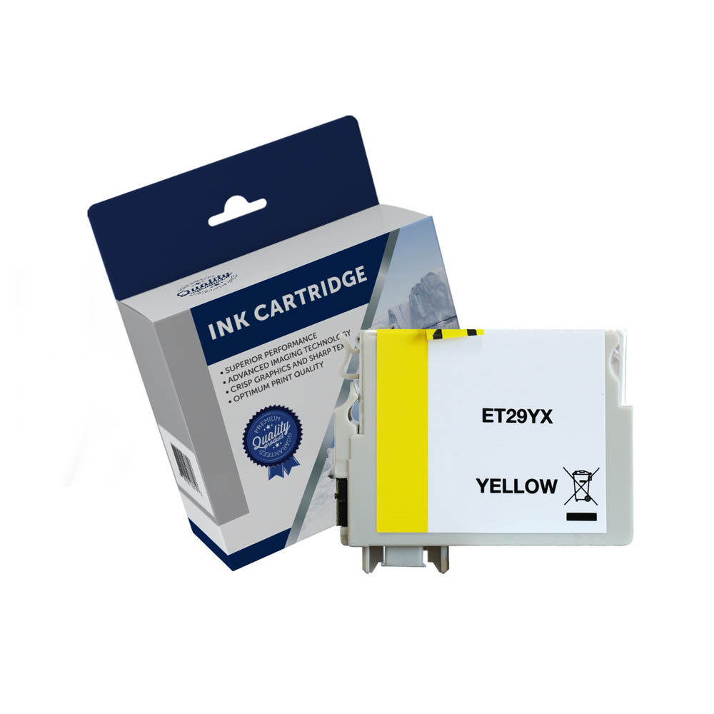 Image for COMPATIBLE EPSON C13T299492 29XL INK CARTRIDGE HIGH YIELD YELLOW from Mitronics Corporation