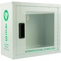 trafalgar defibrillator cabinet