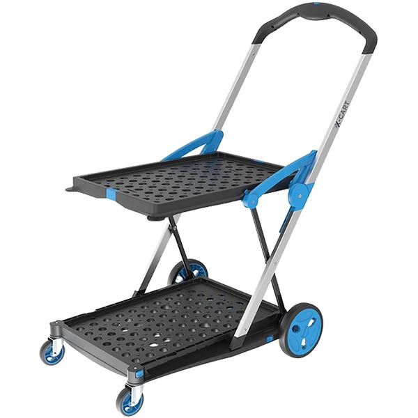 VCART FOLDING TROLLEY WITH BASKET 75KG CAPACITY |  | 7101475