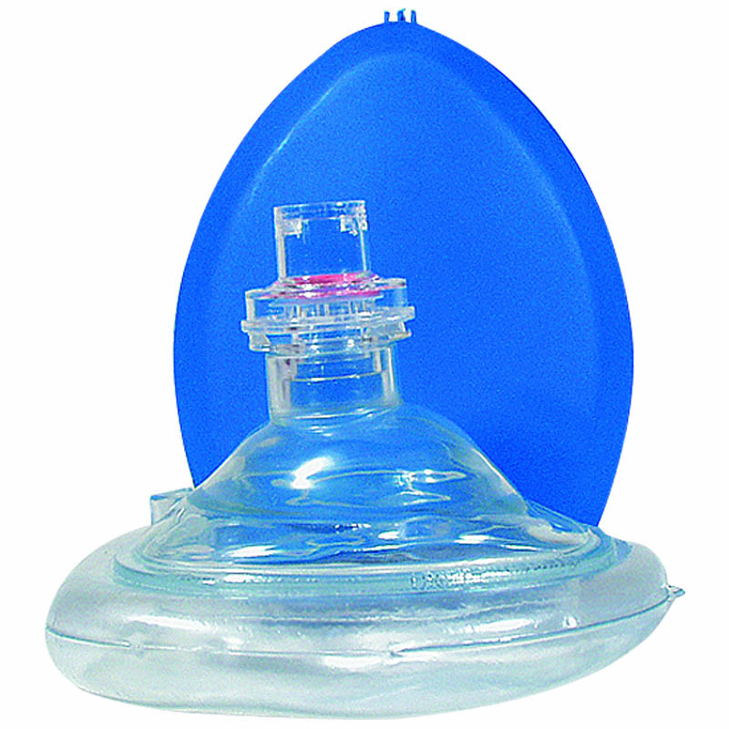 Image for FIRST AIDERS CHOICE RESUSCITATION FACE SHIELD REUSABLE WITH VALVE AND CASE from Mitronics Corporation