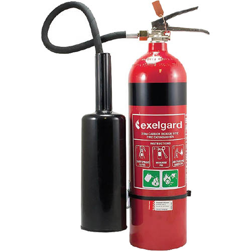 Image for BRADY FIRE EXTINGUISHER CO2 DRY CHEMICAL 3.5KG from York Stationers