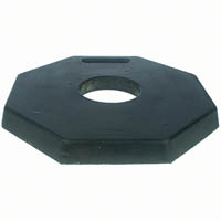 brady bollard value t top base only 6kg black