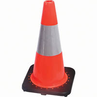 brady traffic cone reflective hi-vis tape 450mm orange